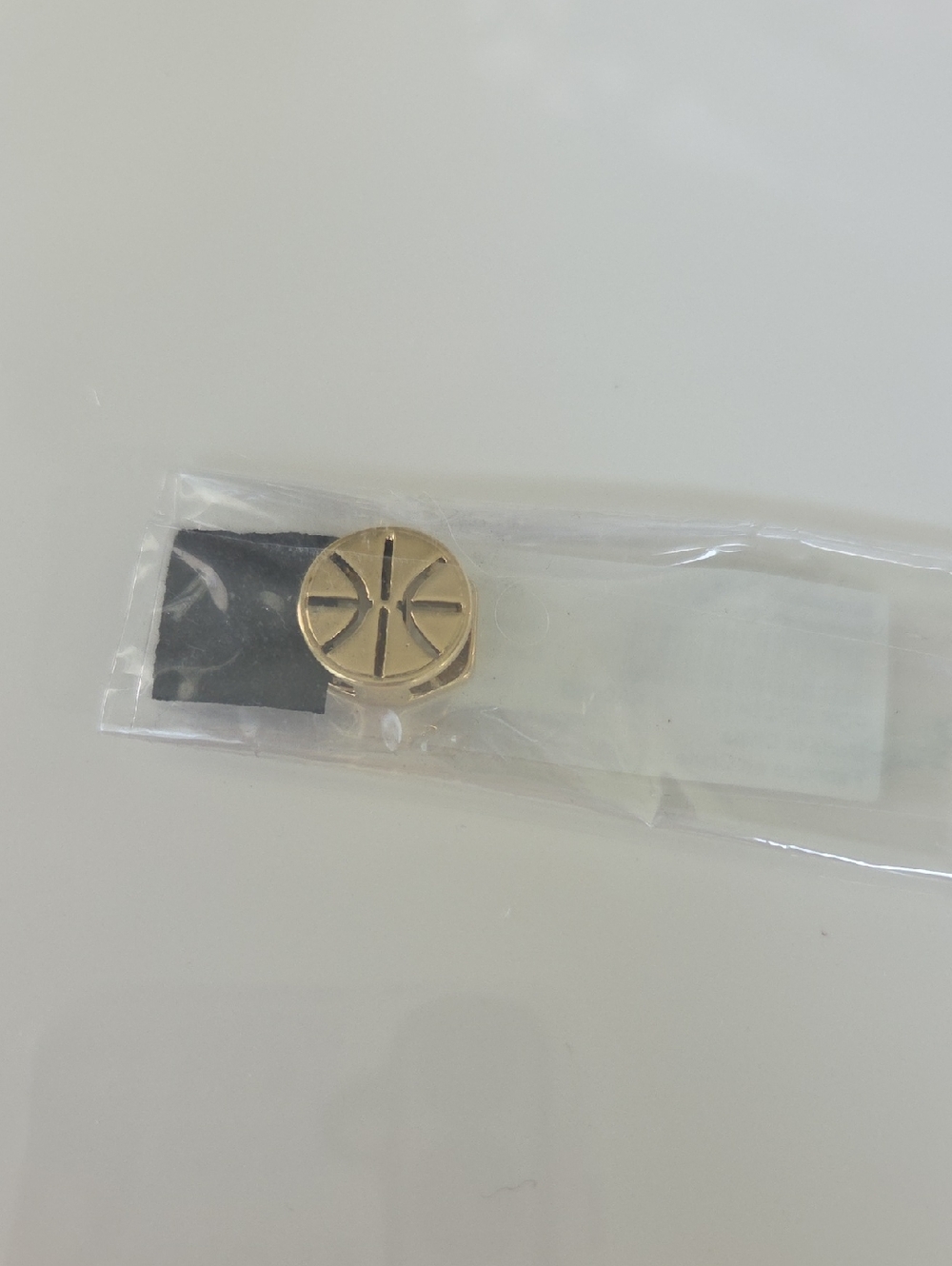 KEEP Collective Gold Basketball Charm Pin